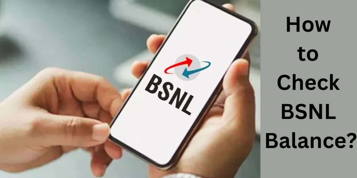 How to Check BSNL Balance