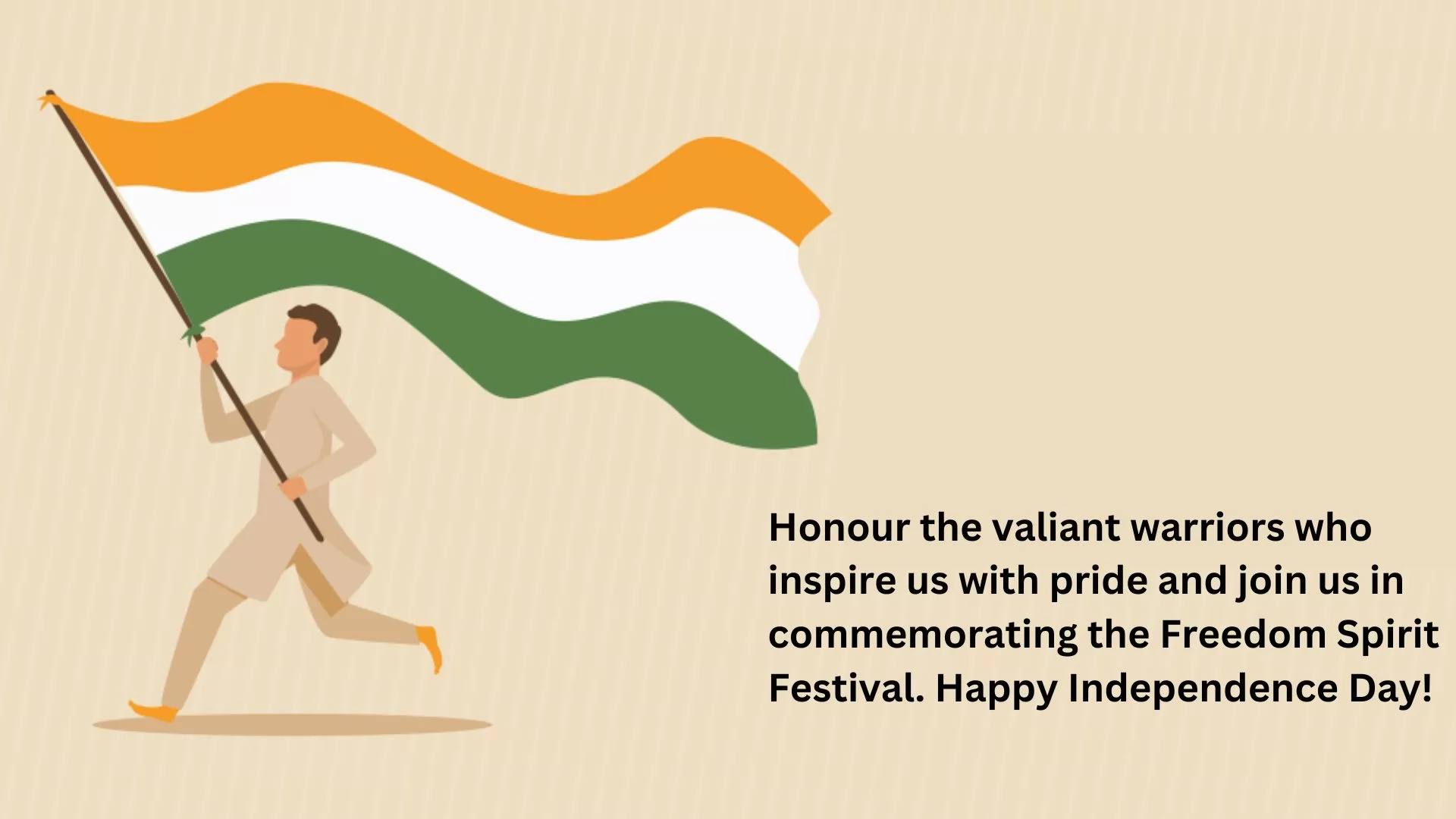 Honour the valiant warriors who inspire us with pride and join us in commemorating the Freedom Spirit Festival. Happy Independence Day!