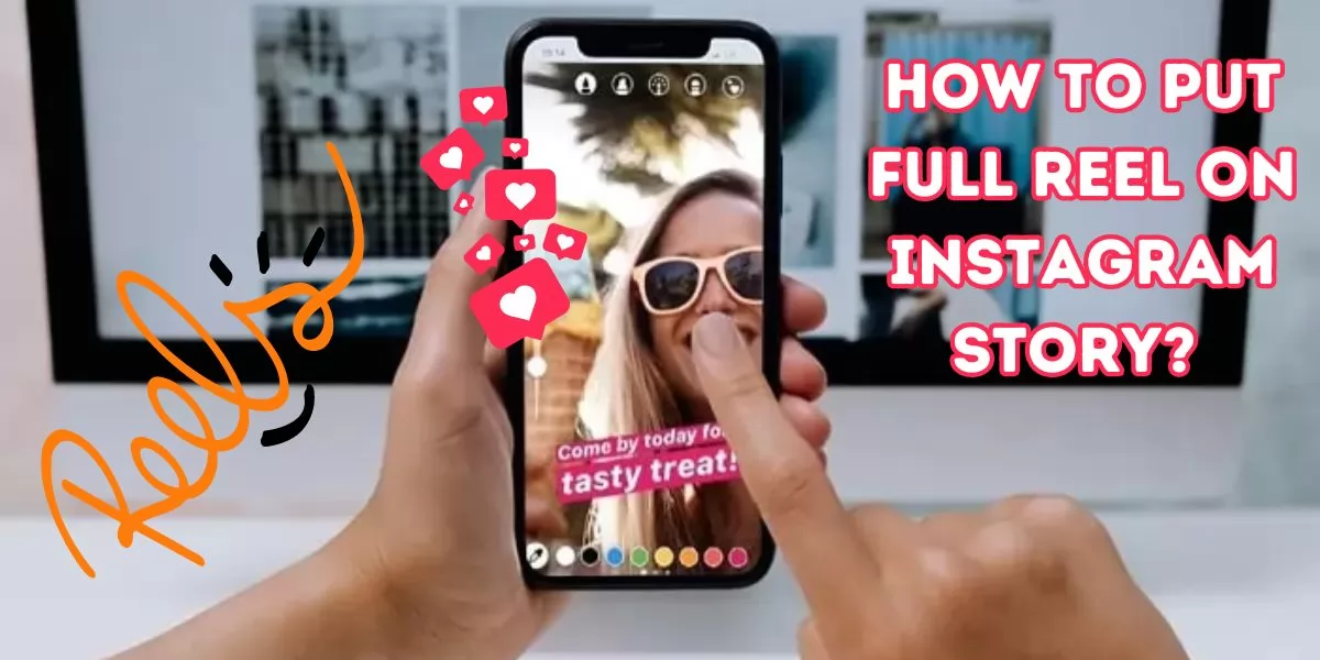 how to put full reel on Instagram story