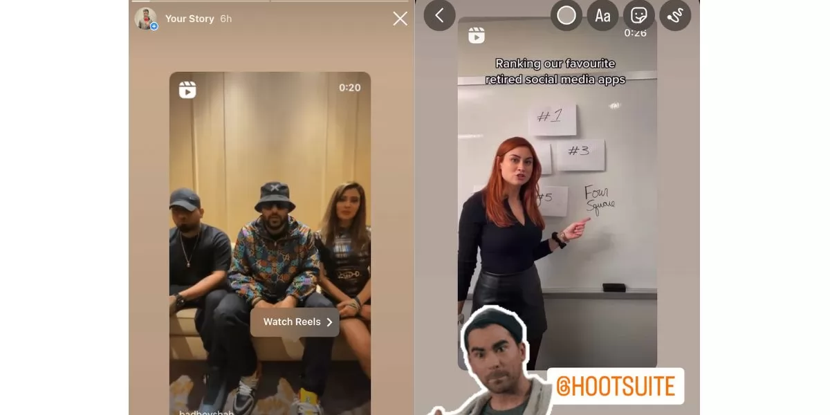 How to Put Full Reel on Instagram Story?