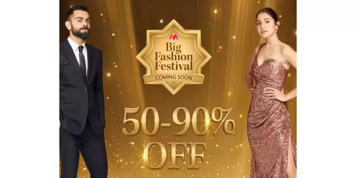 Myntra Big Fashion Festival Sale