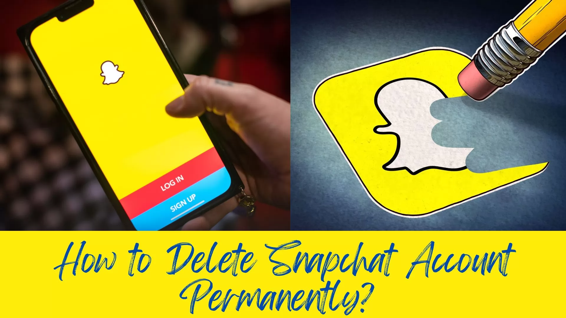 how to delete Snapchat account permanently