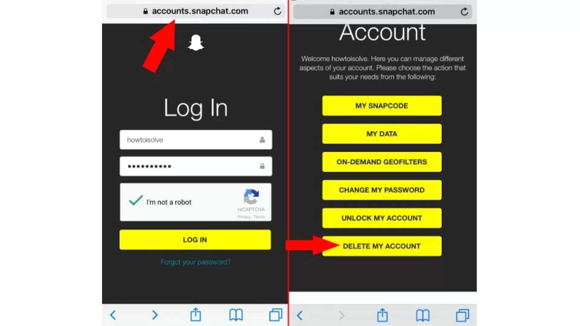 How to Delete Snapchat Account Permanently on Android? 