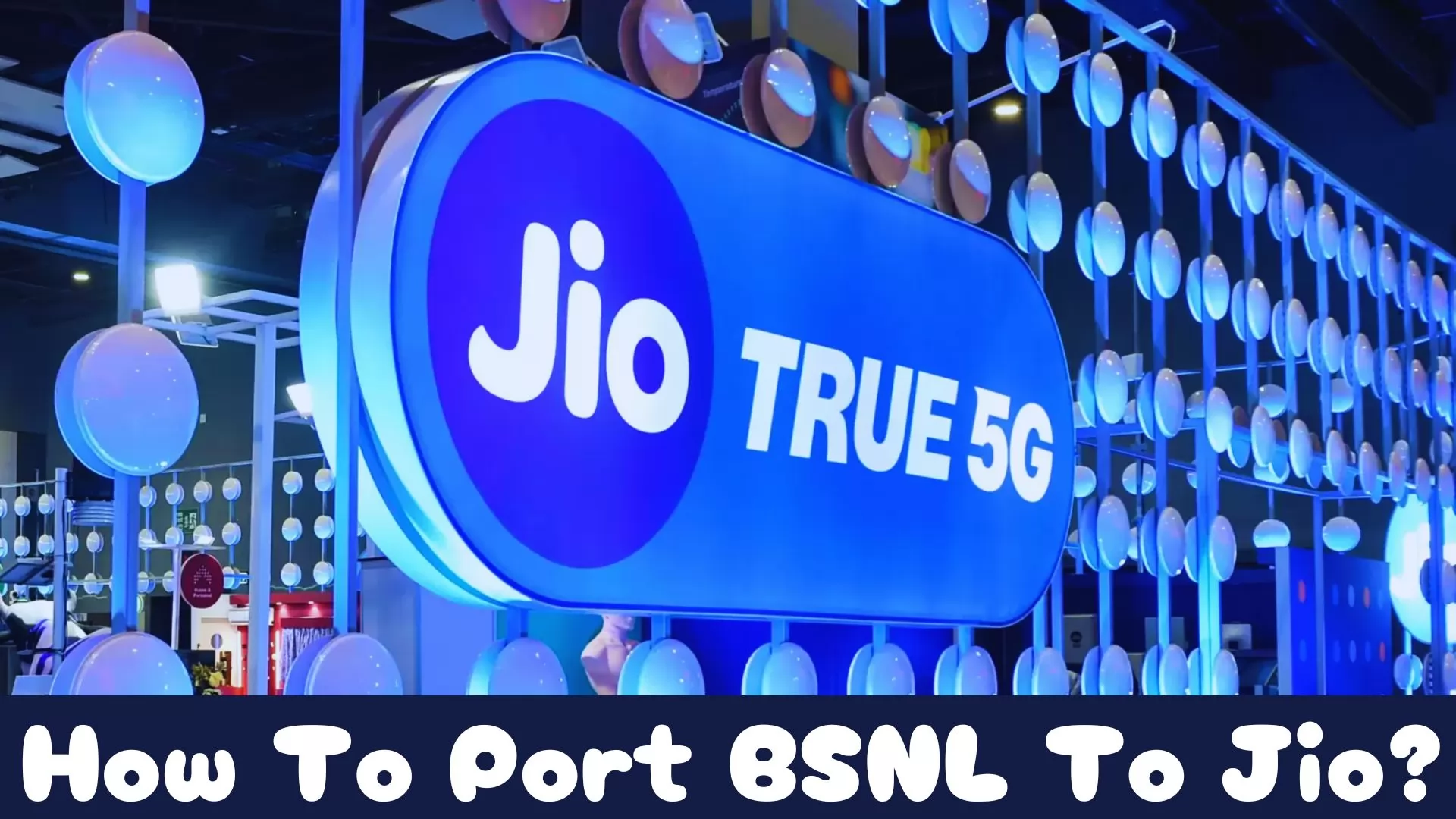 How To Port BSNL To Jio?