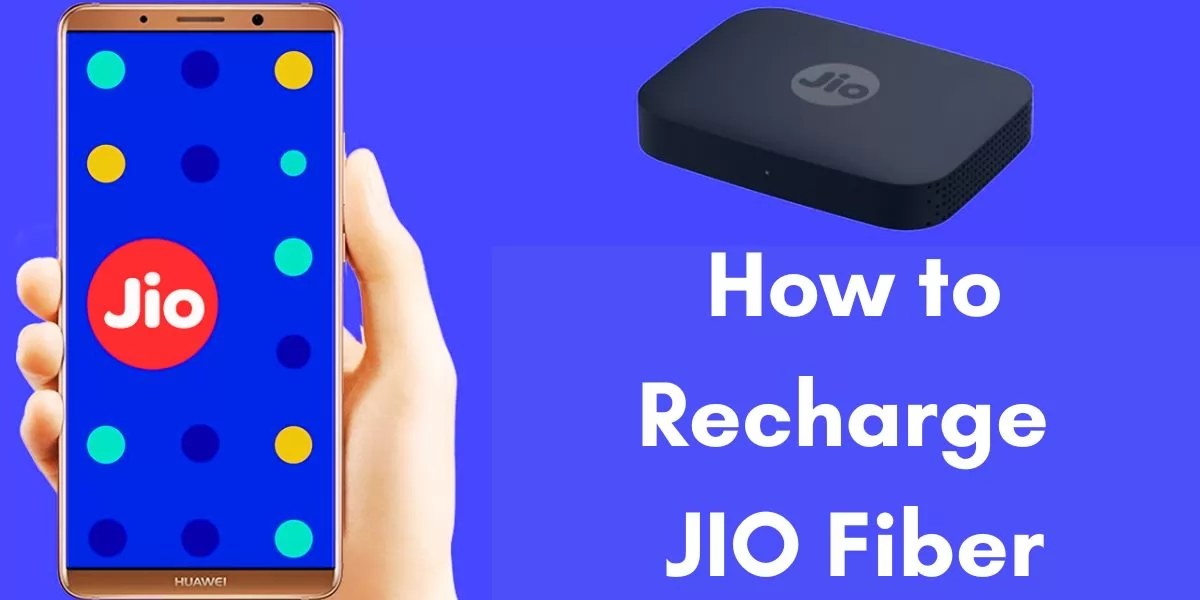 how to recharge jio fiber