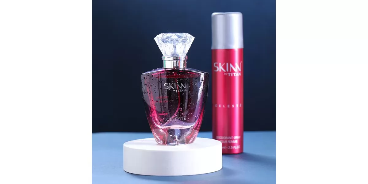 14. SKINN BY TITAN Women's Eau De Parfum, Celeste