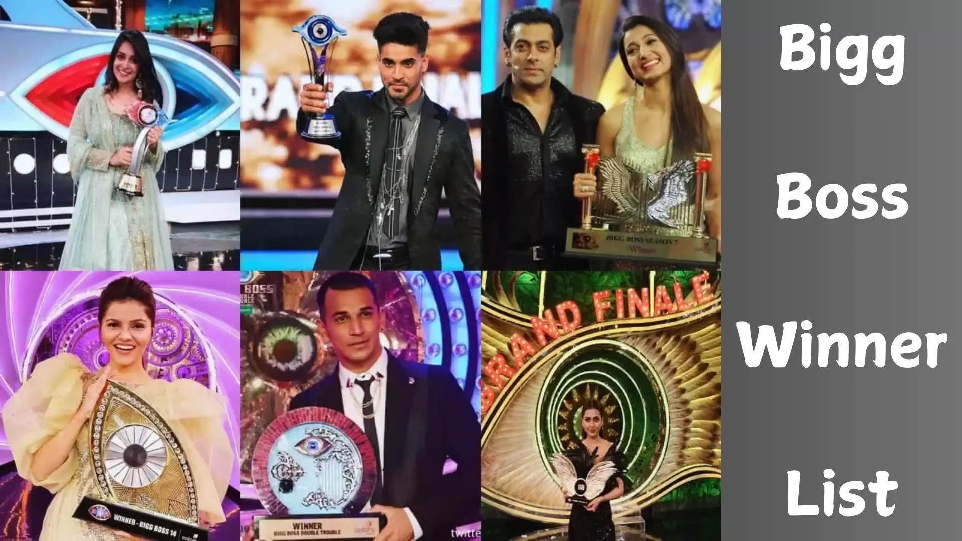 Bigg Boss Winner List