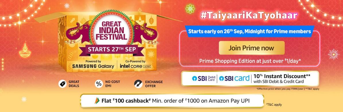 Amazon Great Indian Festival Sale