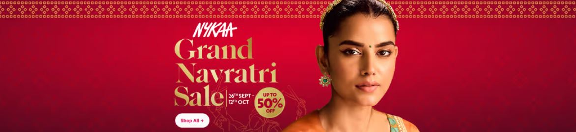 Nykaa Grand Navratri Sale