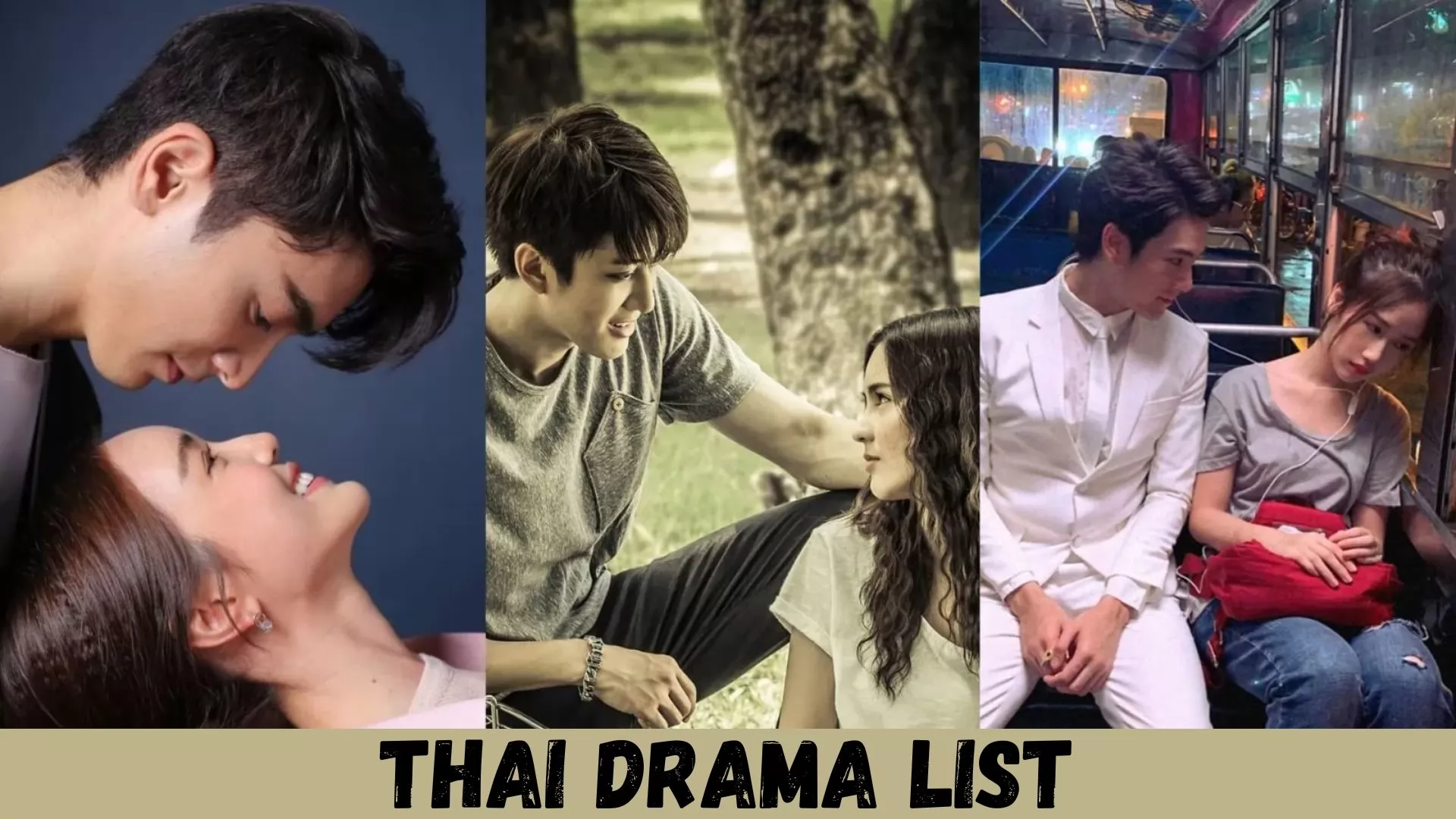 Thai Drama List 