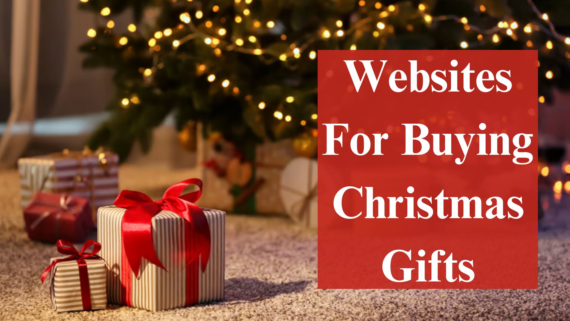 Websites for Buying Christmas Gifts