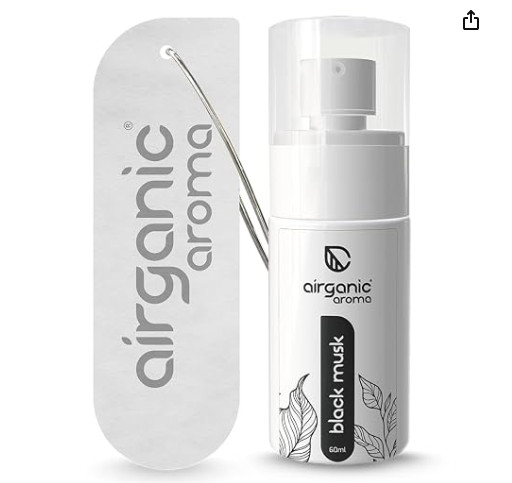 Aroma Black Musk Premium Spray Car Perfume - 60 Ml