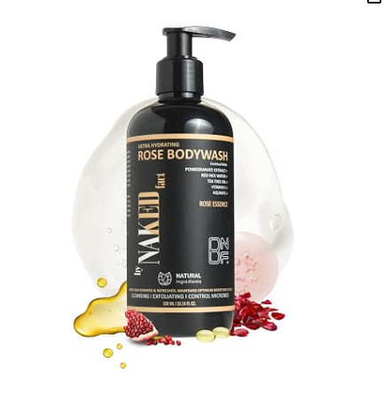Fact Ultra Hydrating Rose Body Wash - 300 Ml