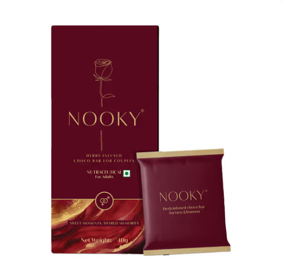 2-in-1 Intimacy Aphrodisiac Chocolate for Couples Bar Gift Pack (40 g)