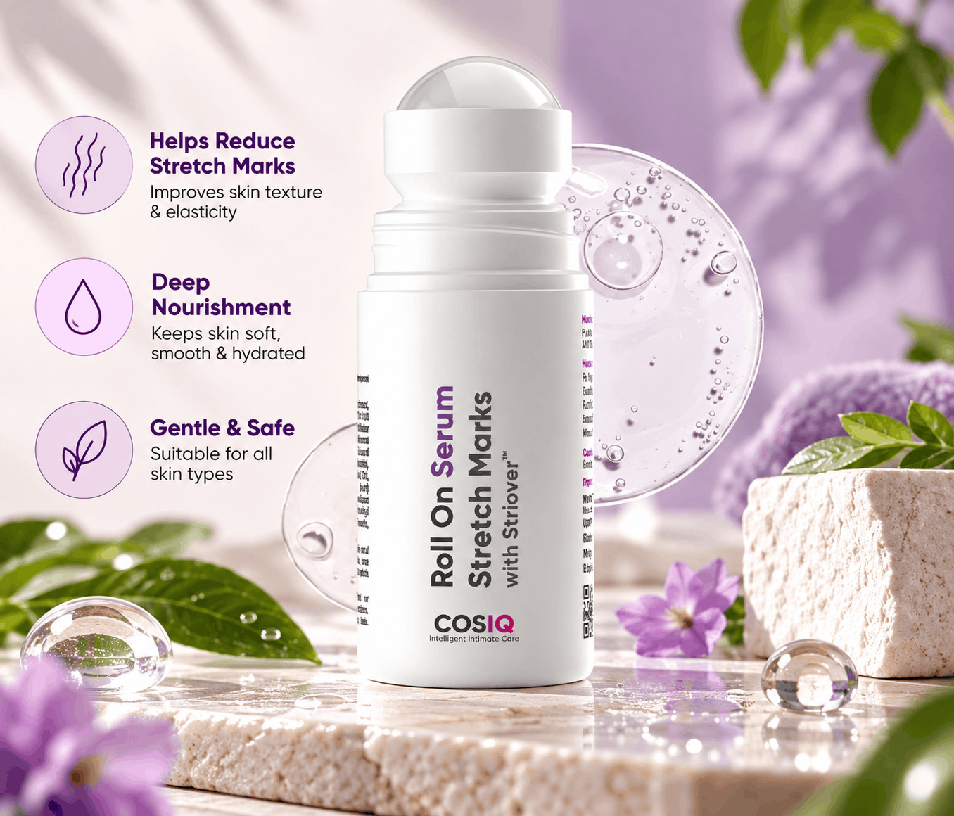 Stretch Marks Removal Roll-On - 40 Ml