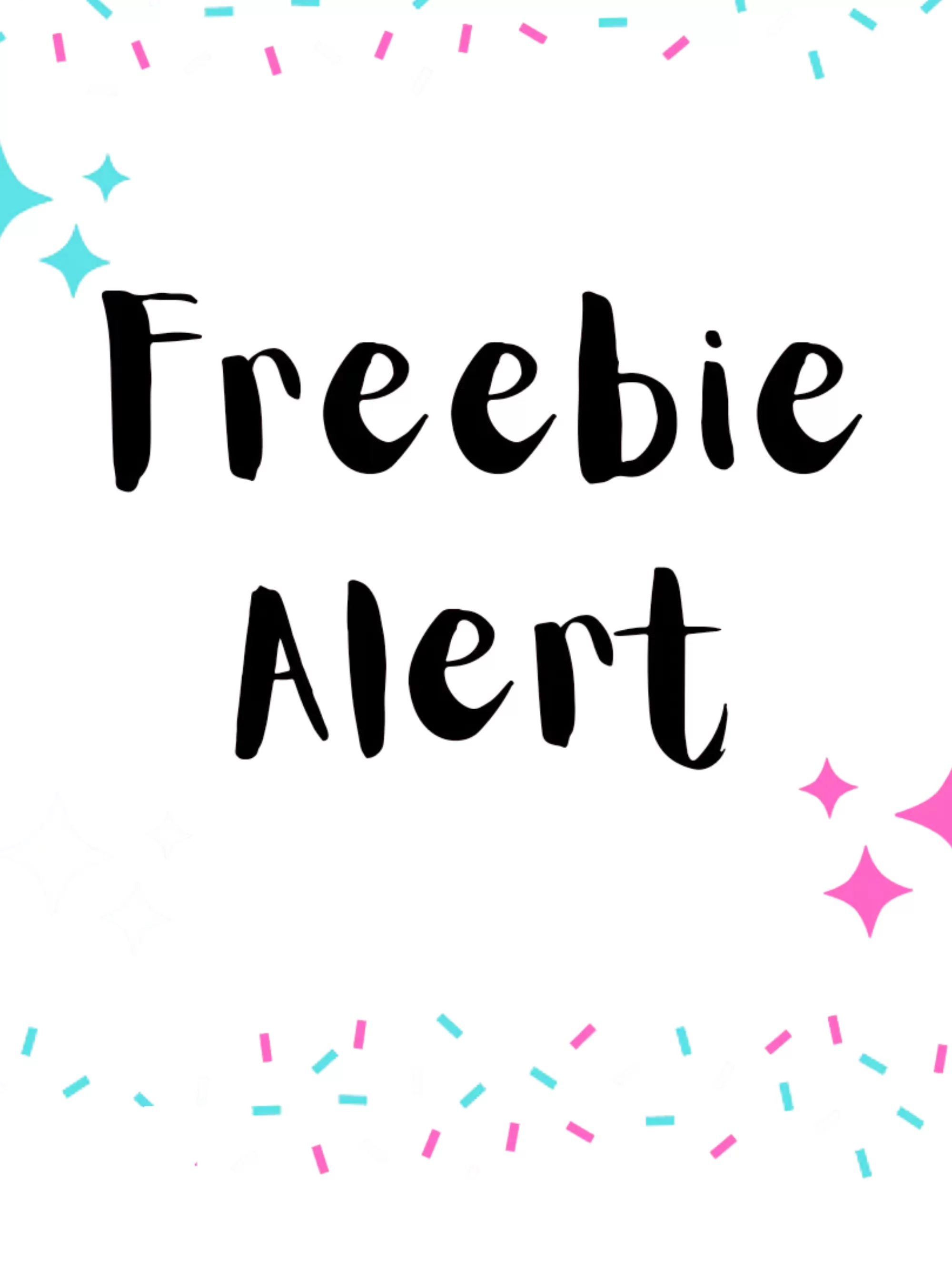 New Freebies - Click Here To Grab !!