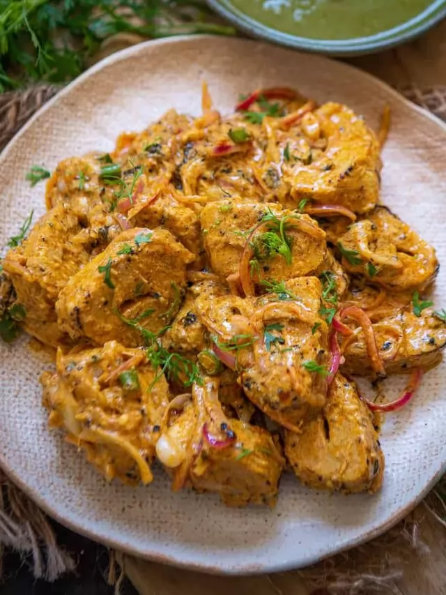 Hot & Delicious Tandoori ‘Malai Chaap’ at Home